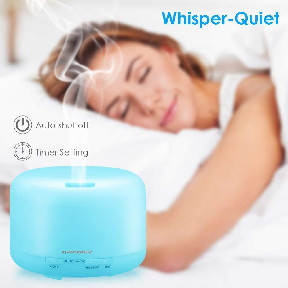 URPOWER diffuser with mist and essential oil