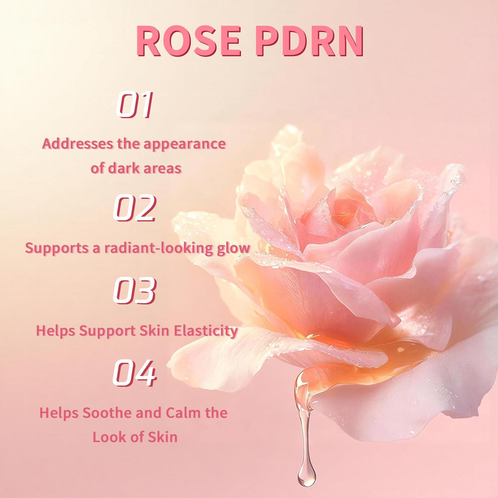URQT pink-tinted serum with rose hue illuminates a natural glow under makeup
