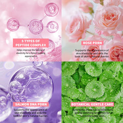 URQT Salmon DNA PDRN serum swirl texture illustrates velvety hydration
