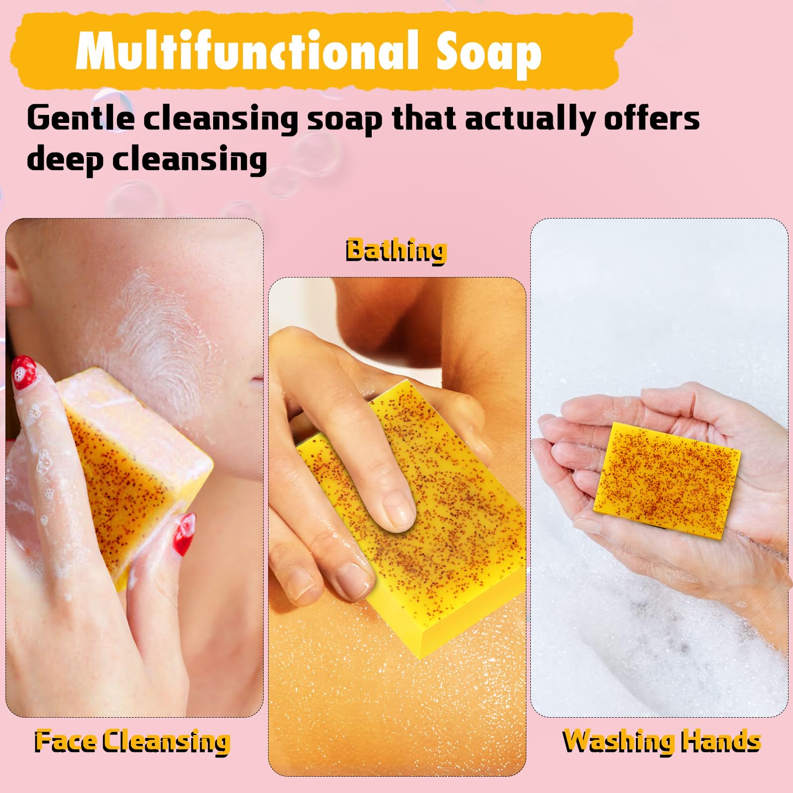 Urrznp soap bar resting on sink for daily routine