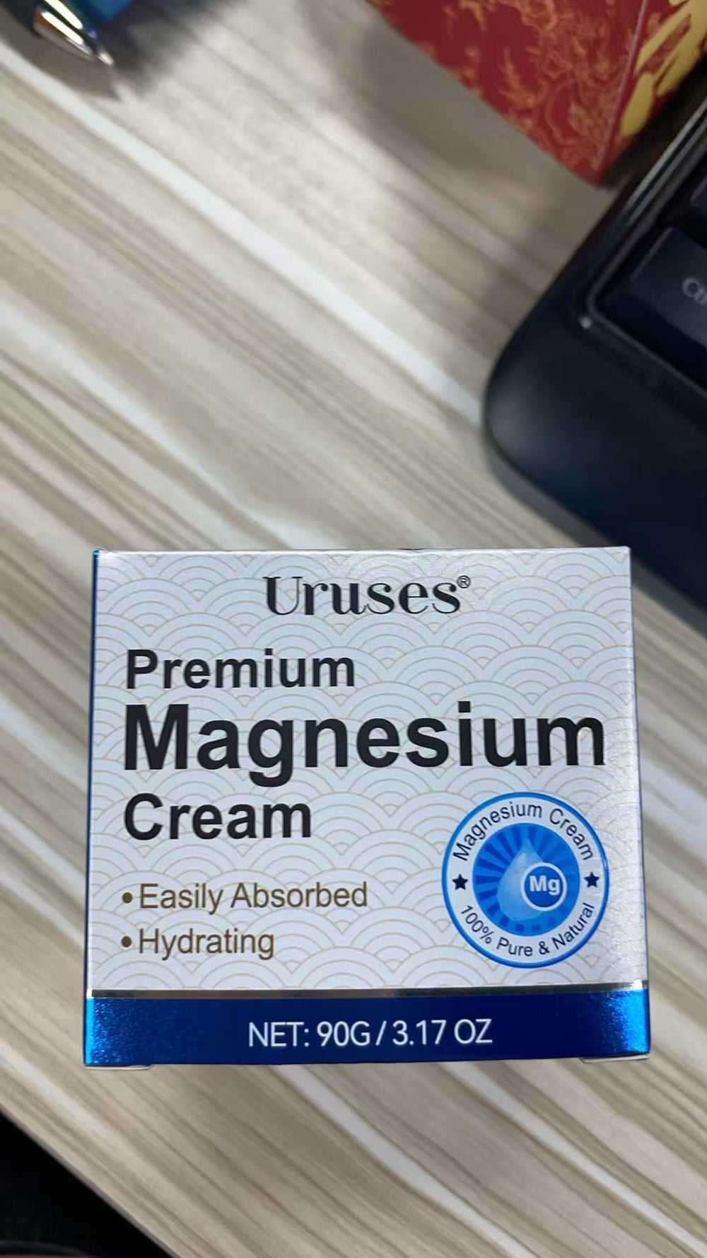 Uruses Magnesium Lotion quick absorption leaving skin smooth