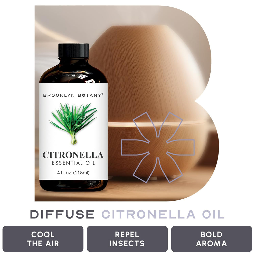 Bottled in the USA – Brooklyn Botany Citronella Oil
