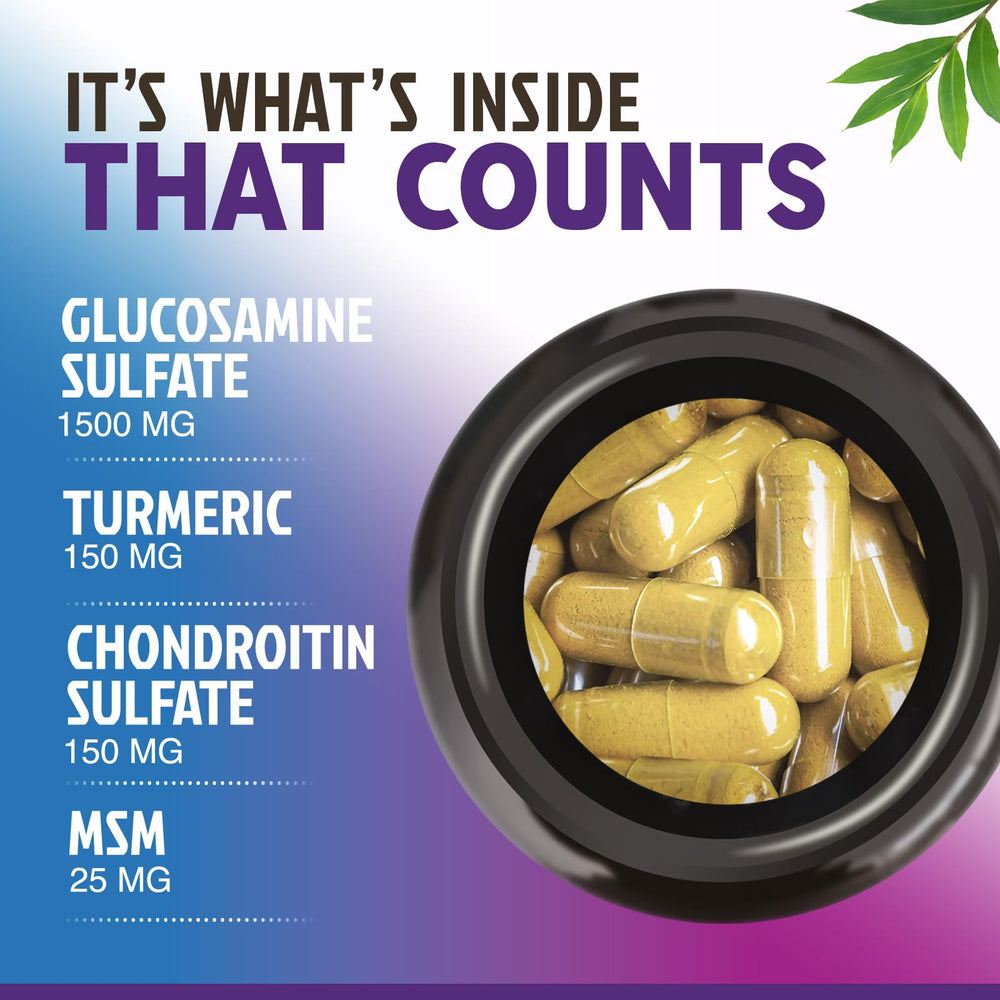 USA bottled glucosamine chondroitin 2100mg supplement