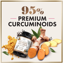 USA bottled turmeric curcumin bottle
