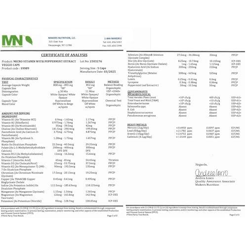 USA GMP-certified manufacturing facility and quality control