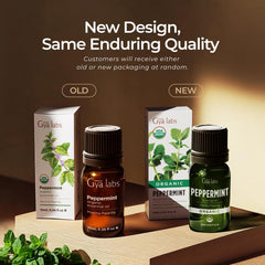 USA-grown peppermint leaves used to produce oil