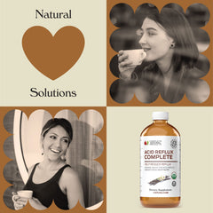USA-made Acid Reflux Complete bottle—high-quality production and domestic sourcing.