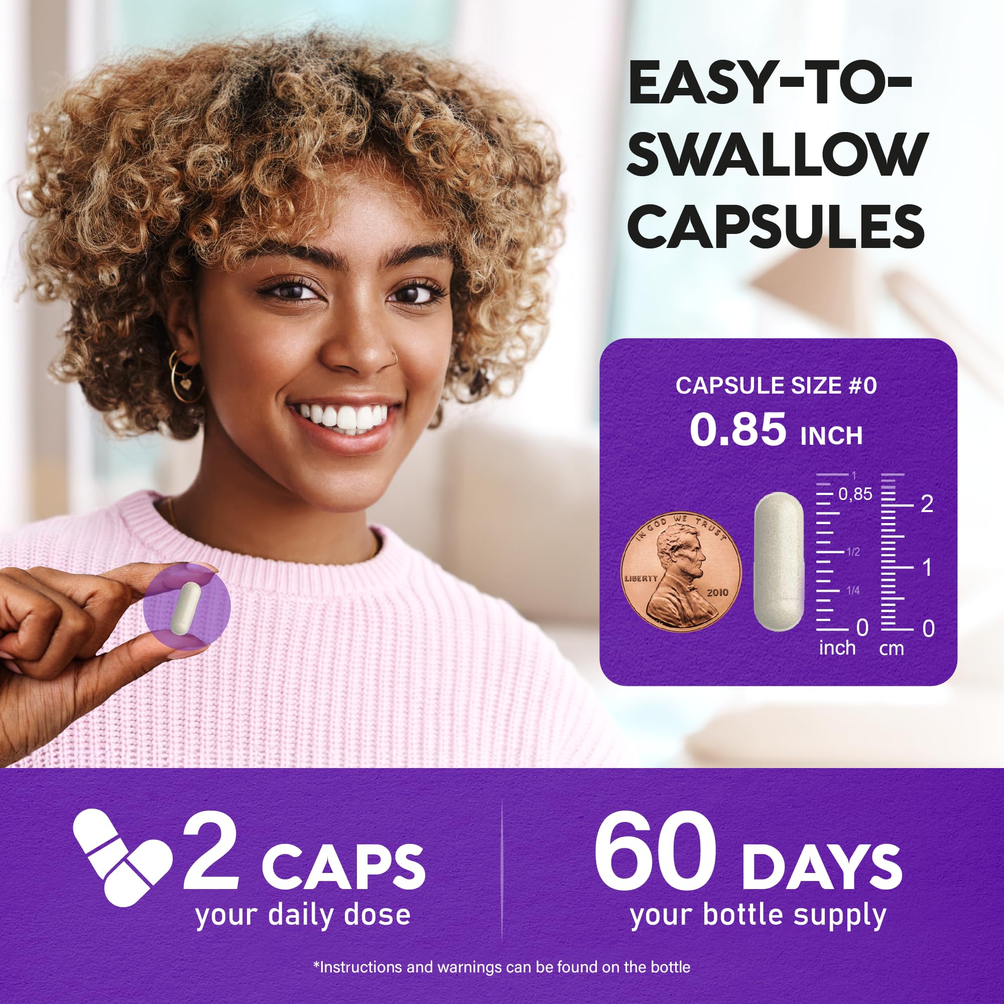 Made in USA capsule bottle image