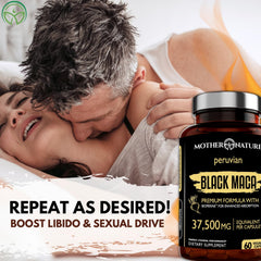 USA-made GMP-certified maca supplement packaging