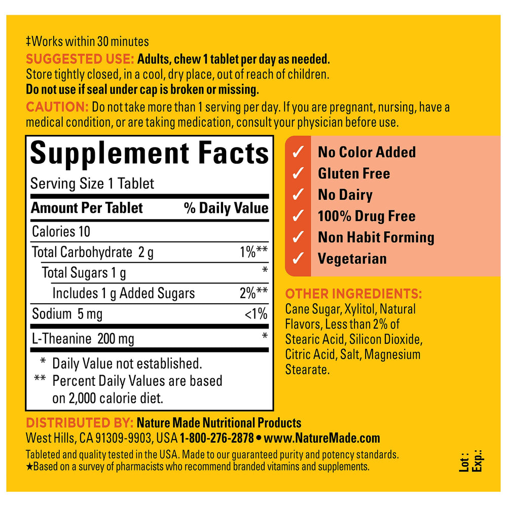 Made in USA with quality global ingredients label