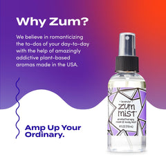 USA-made ingredients for Zum Indigo Wild Mist