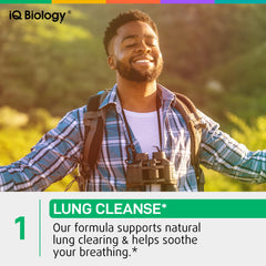 Made in USA packaging of mullein drops for lungs