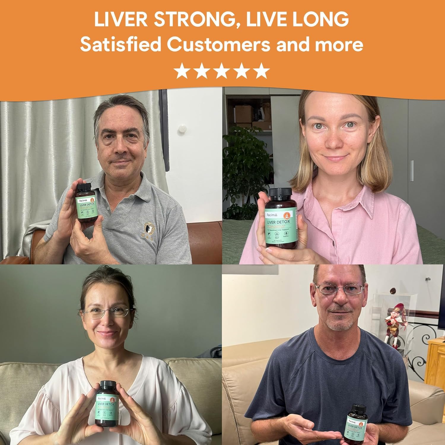 USA-made, non-GMO liver supplement capsules