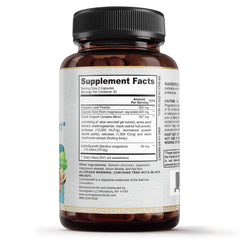 Made in USA candida cleanse supplement bottle