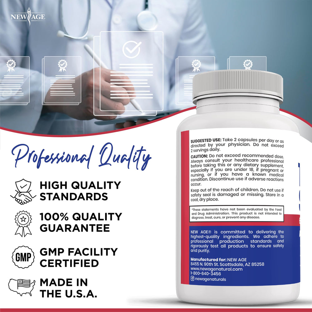 Made in USA thyroid blend packaging