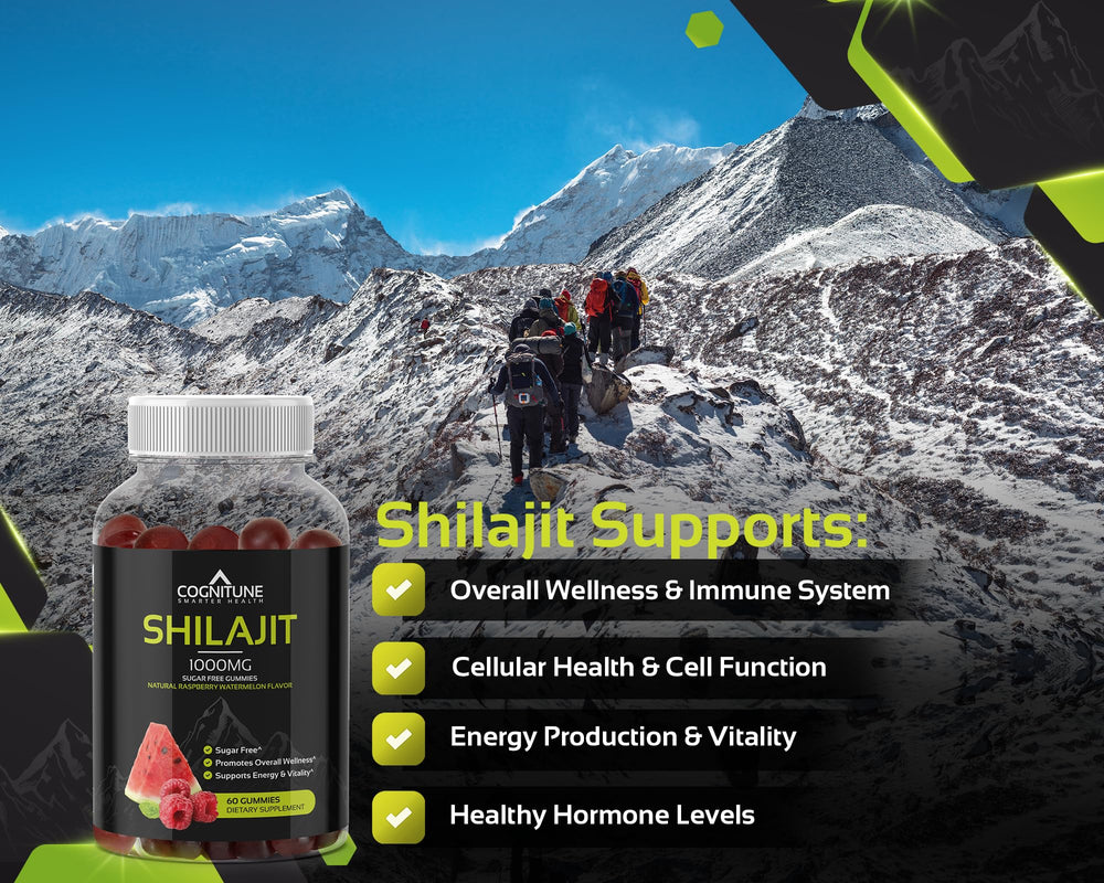 USA manufactured GMP-certified Shilajit gummies