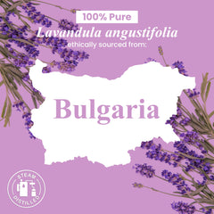USA-sourced lavender essential oil bottle