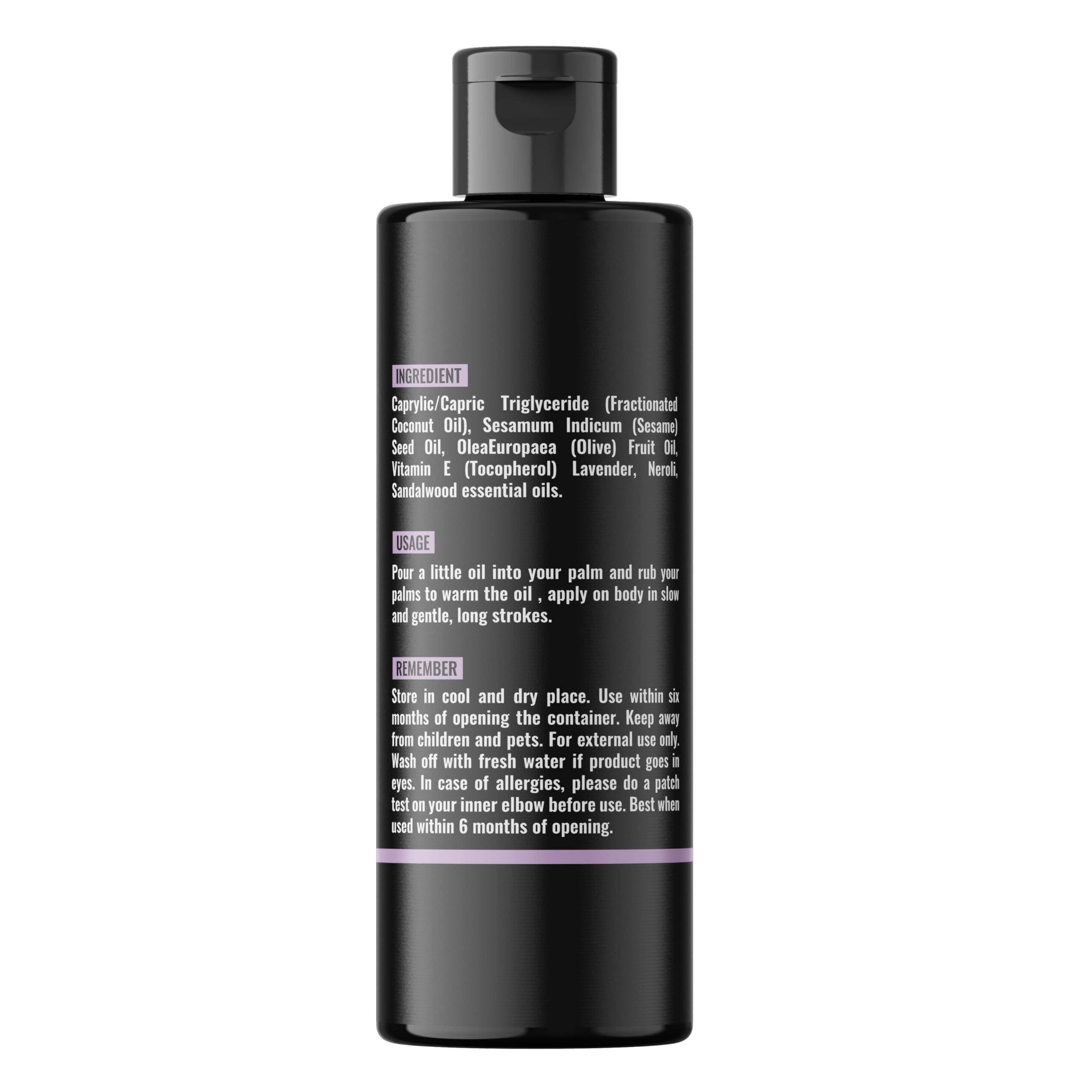 Usage image showing easy application from the bottle.