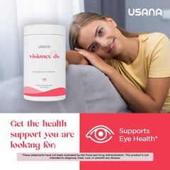 Blue-light filtering ingredients reducing eye strain