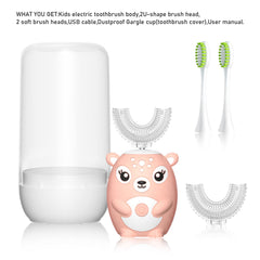 USB charging indicator for kids toothbrush