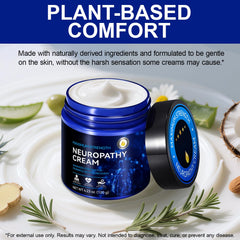 USBSREGARDS Neuropathy Cream on hands and feet for versatile daily relief