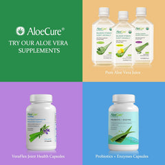 USDA and EU organic certifications for AloeCure