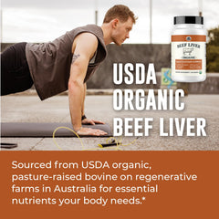 Label highlighting grass-fed and pasture-raised sourcing