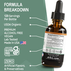 USDA Organic lemon balm tincture