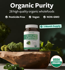 Barley grass, broccoli, spinach among greens