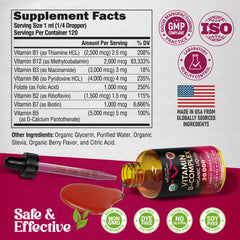 B1 B2 B3 B6 B7 B9 vitamins in the complex