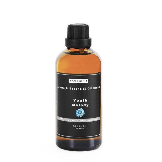 USMLMOOT Youth Melody bottle showing top notes for bright home scent