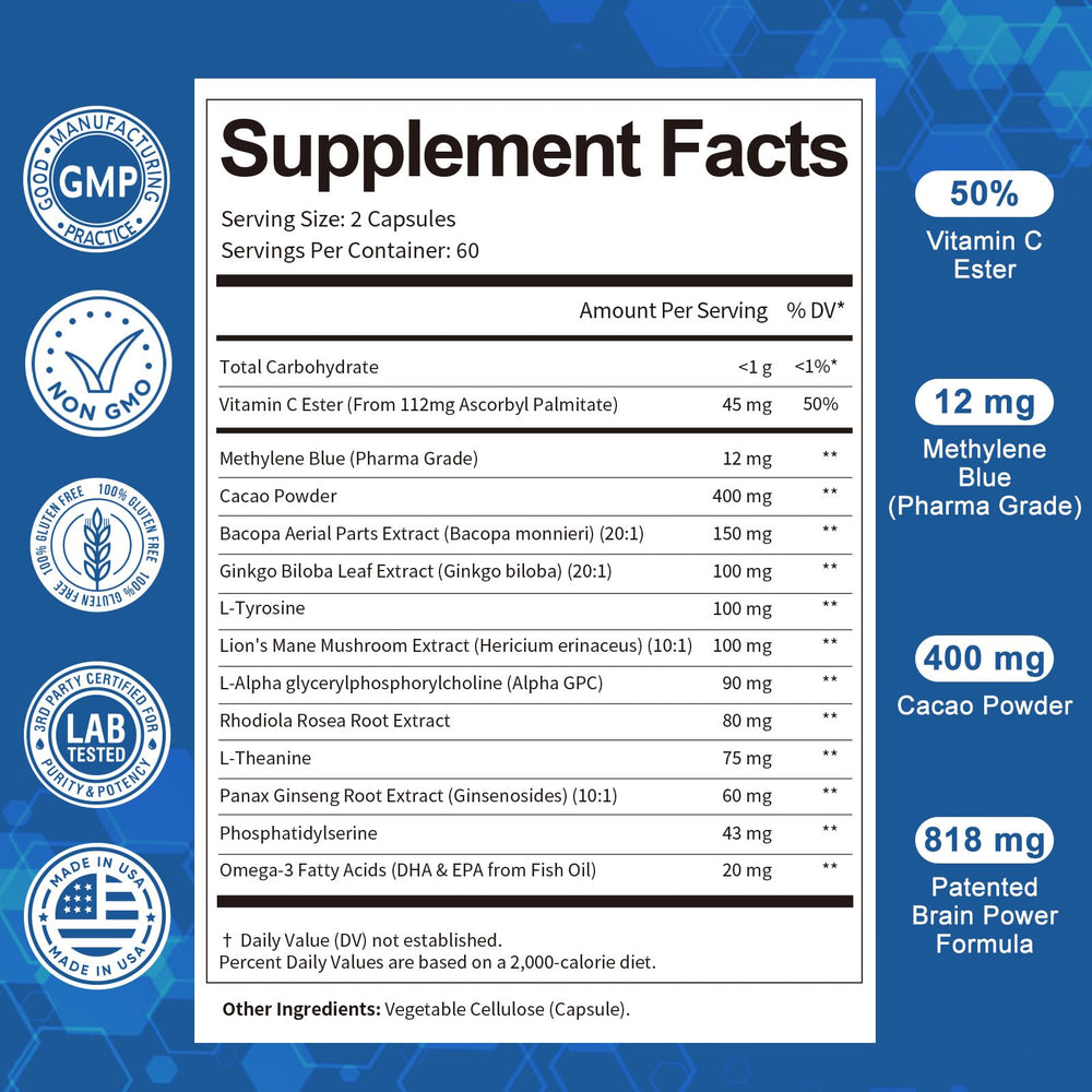 Capsules of the brain-boosting supplement