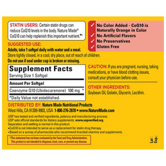 USP verified Nature Made CoQ10 100 mg