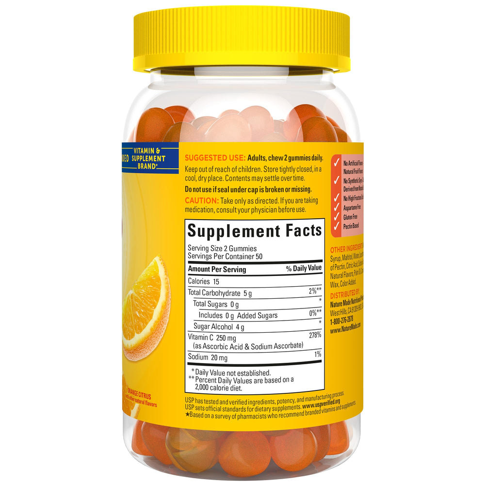 USP Verified seal on product label