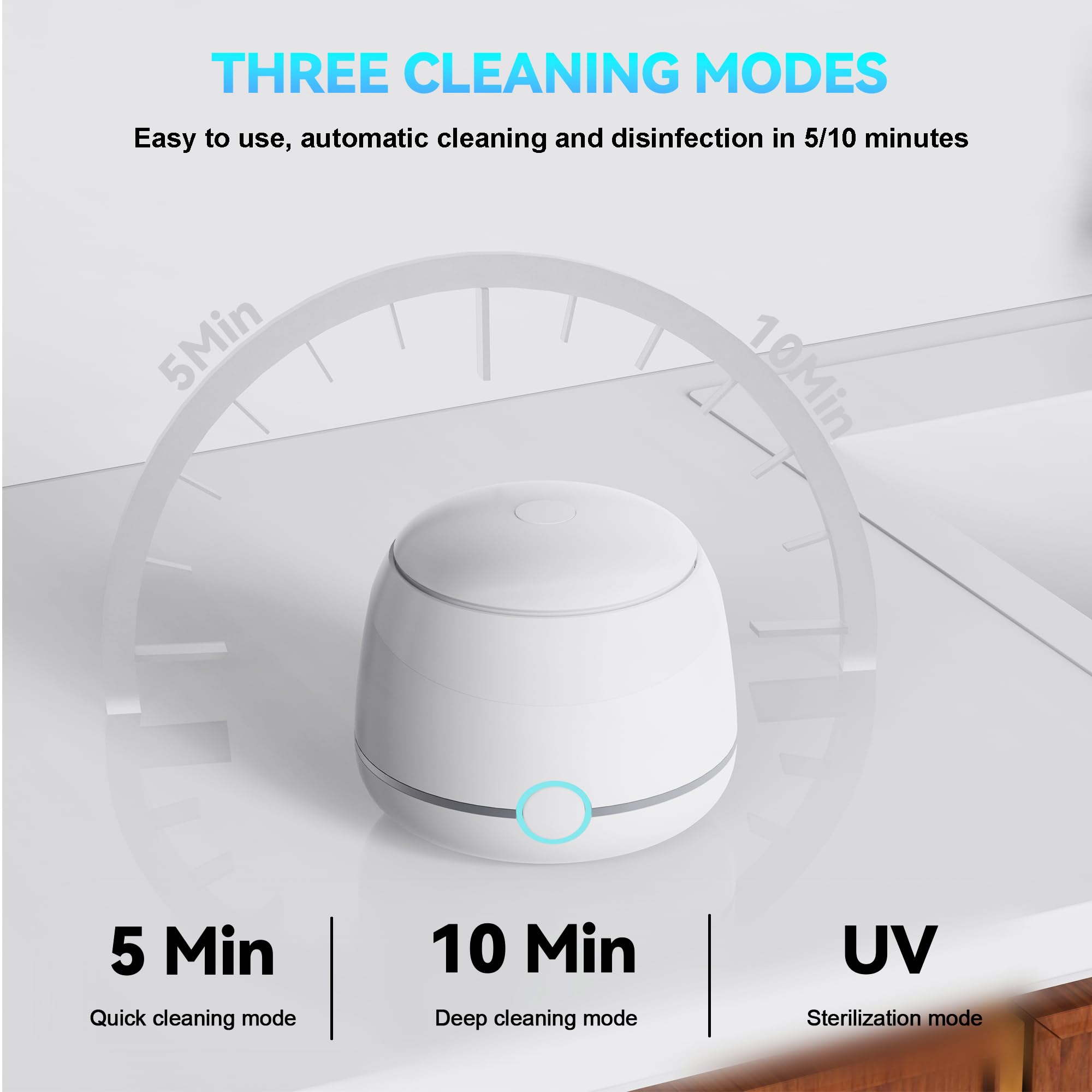 USRIXITECH Ultrasonic Retainer Cleaner Pro - packaging contents