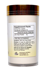 Fine texture of Job's Tears powder