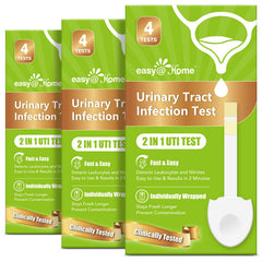 Easy@Home UTI Test Strips for Women 12-pack front view