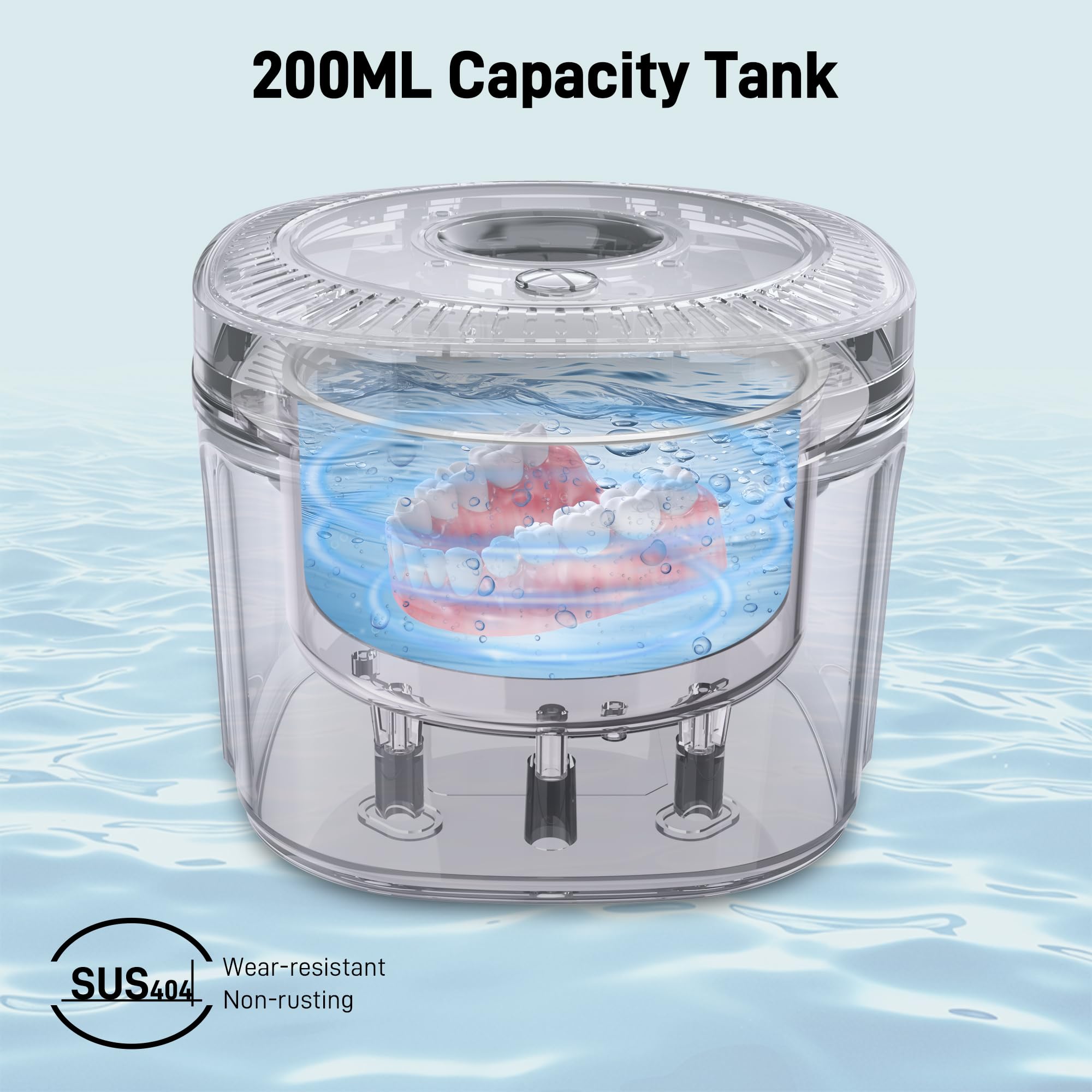 UV lamp emitting 254nm for enhanced cleaning
