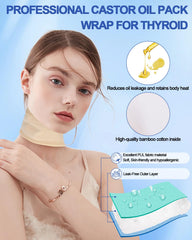 Adjustable hook and loop fastener on Uwbettry neck wrap