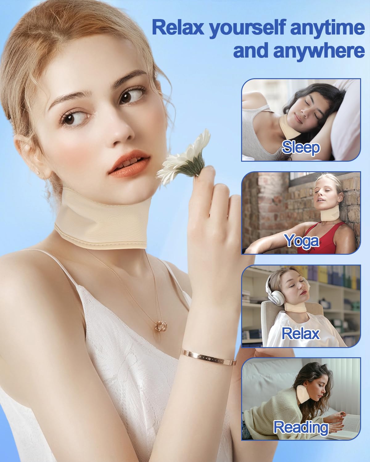 Care instructions for washing the Uwbettry neck wrap