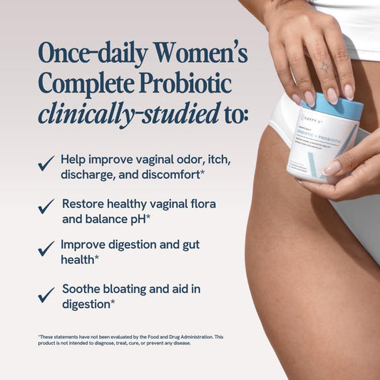 Illustration showing vaginal health benefits for women