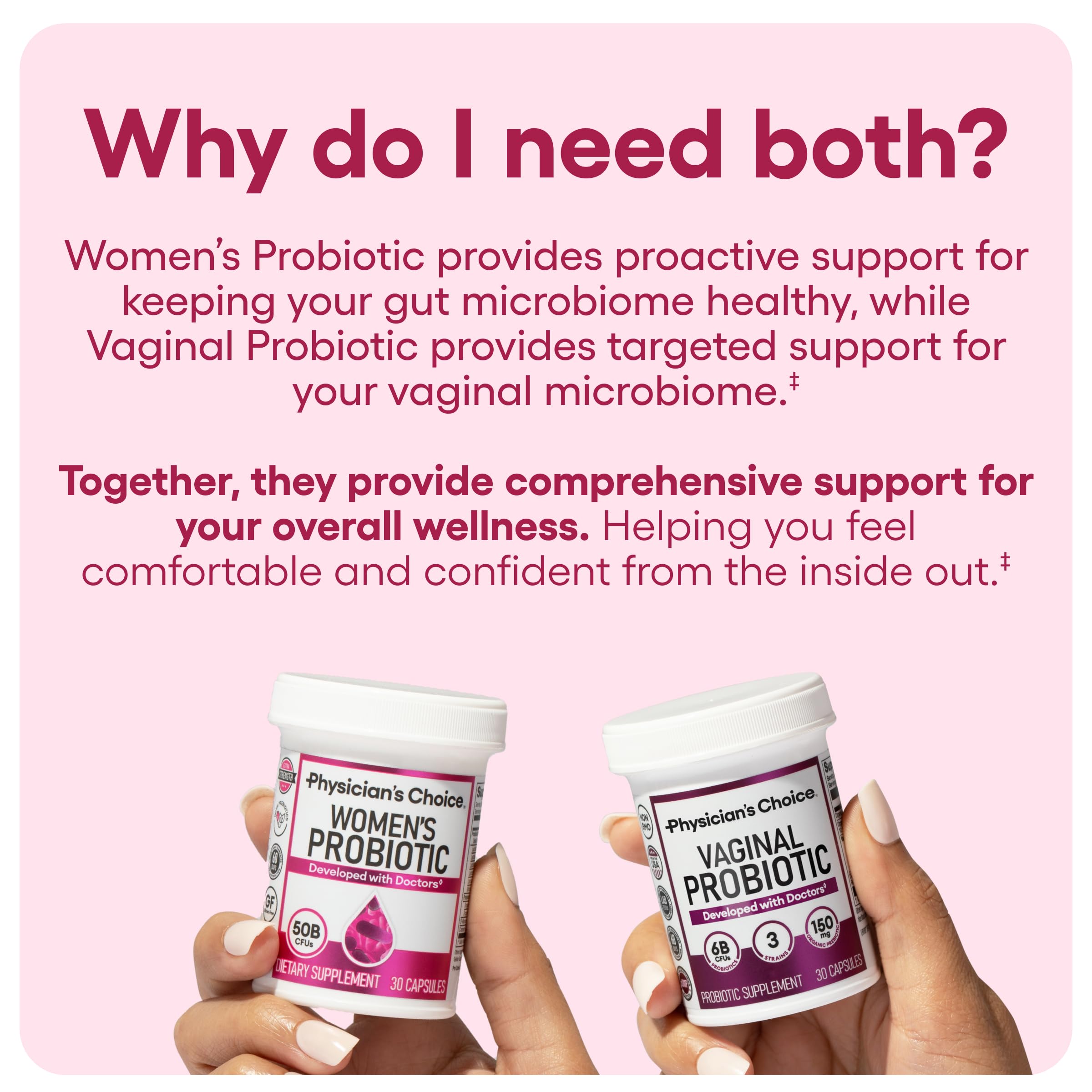 Vaginal probiotic capsules for feminine health