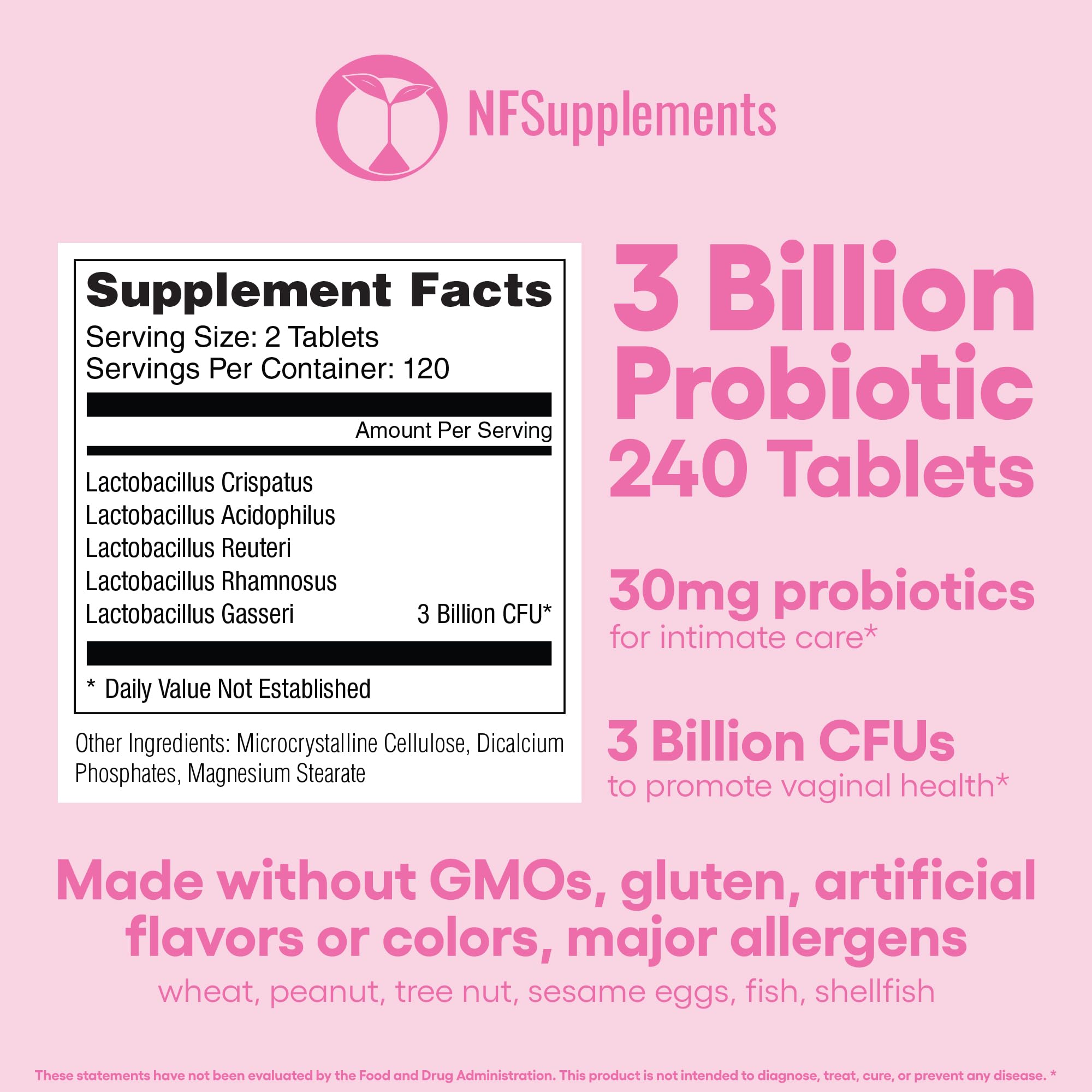 Close-up of probiotic capsules representing 3 Billion CFU