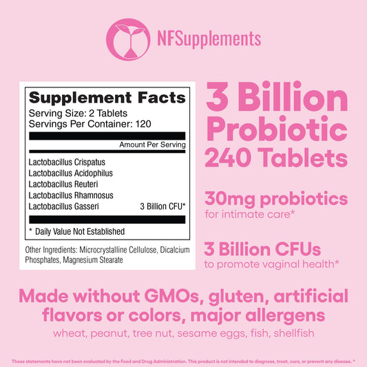 Close-up of probiotic capsules representing 3 Billion CFU