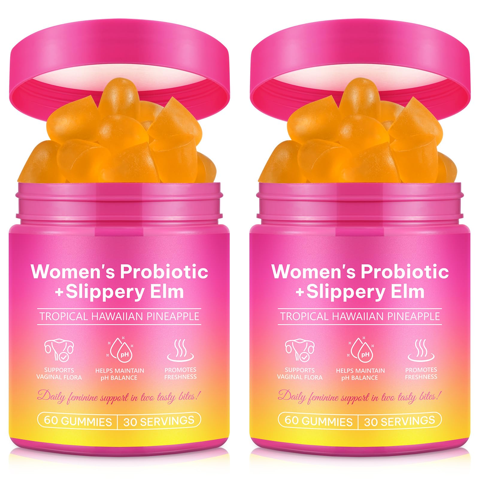 Bottle of Vaginal Probiotics for Women Gummies