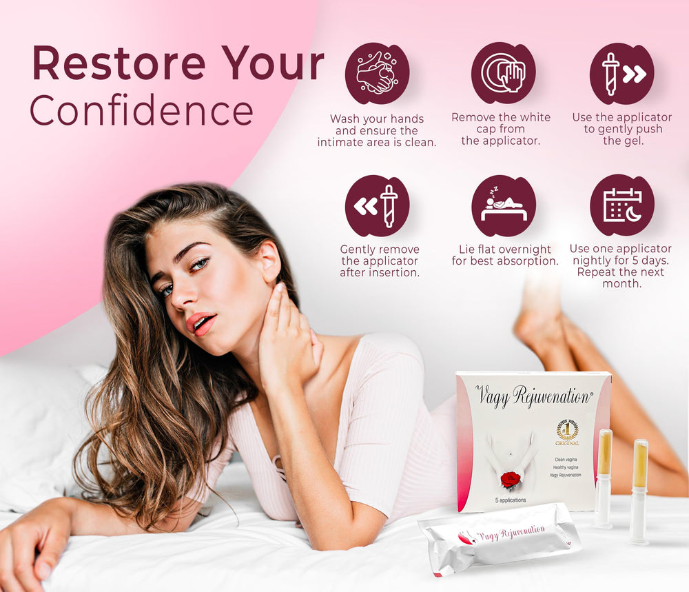 Ten-ovule box for extended intimate moisture support
