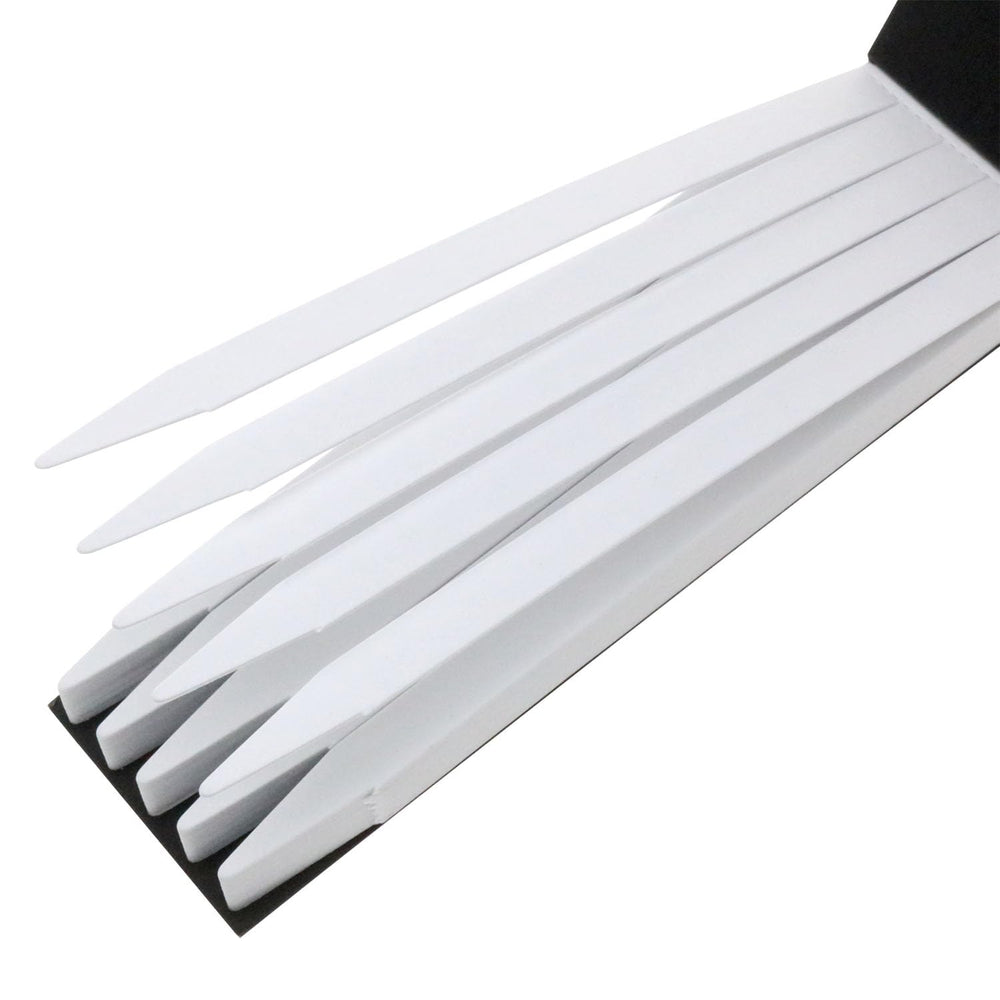Perfume test paper strip showing length of 143mm