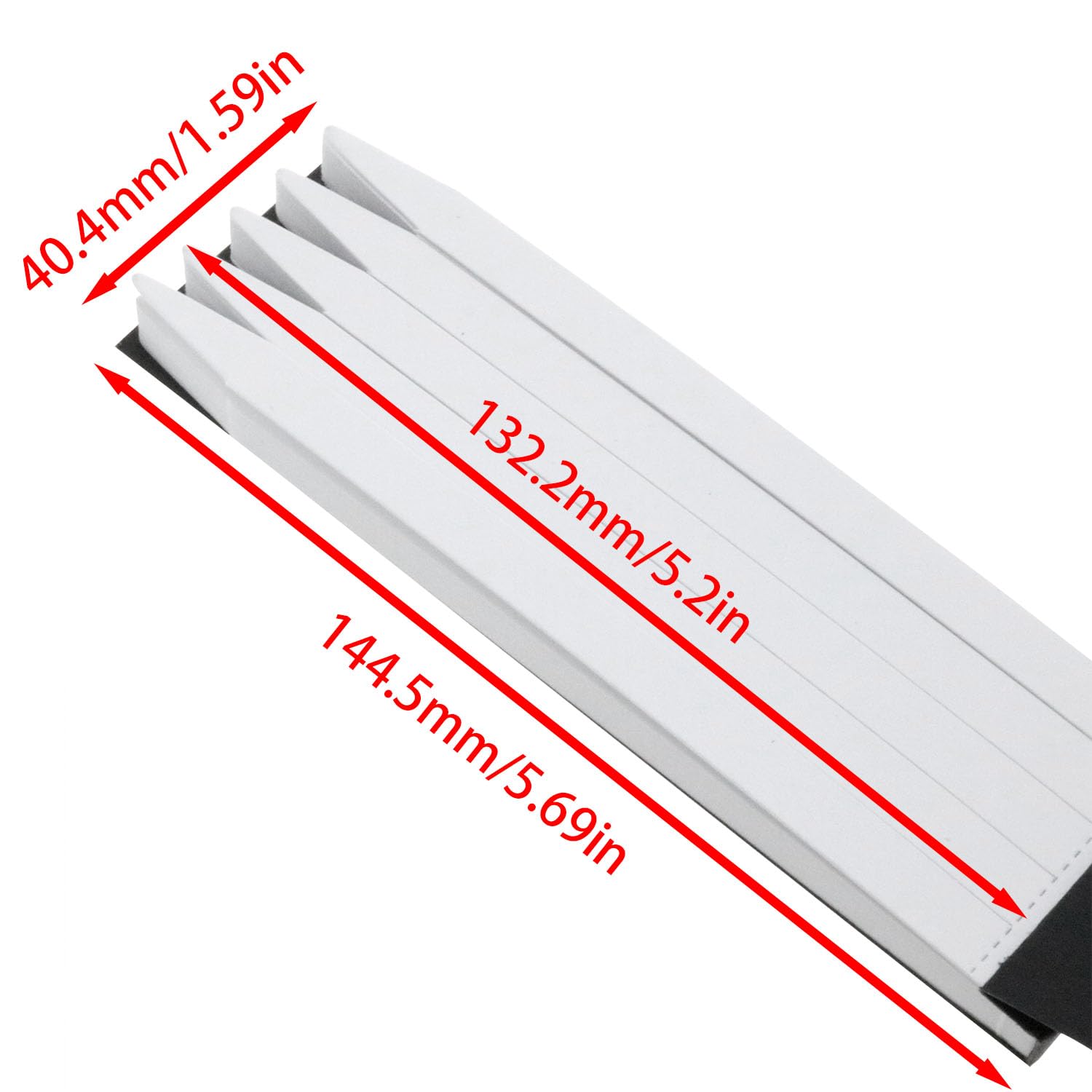 Single blotter strip absorbing scent