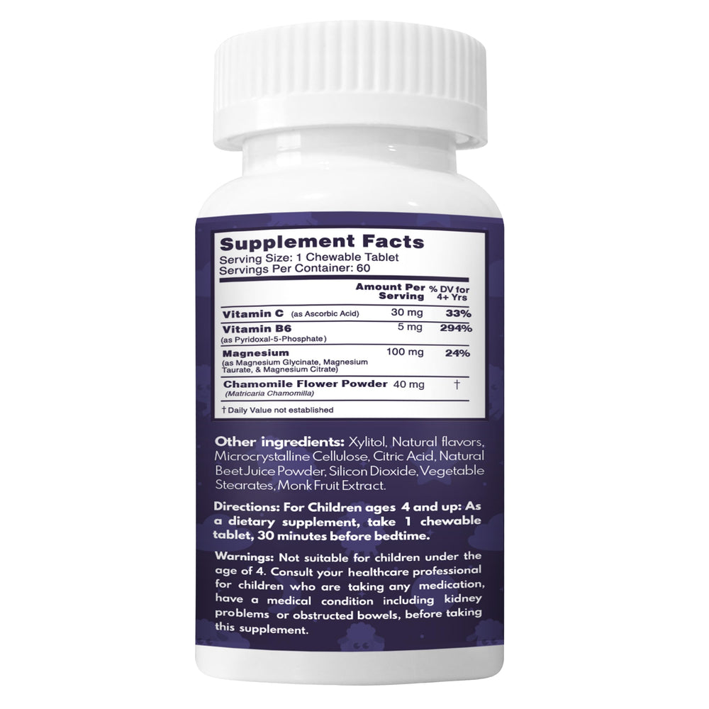 Close-up of grape-flavored sugar-free gummy