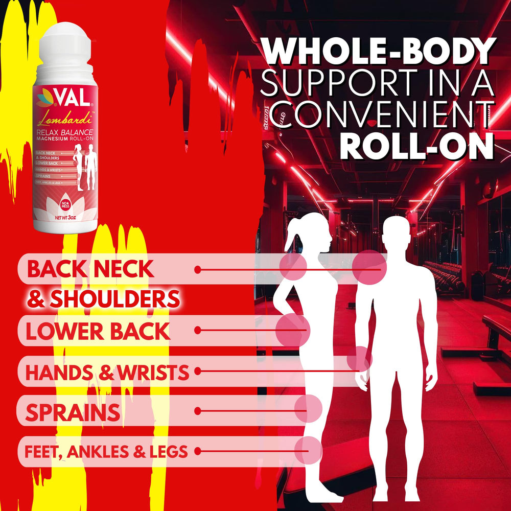 Pack of 2 VAL Lombardi Magnesium Roll-On